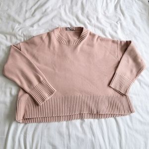 Light Pink Everlane Sweater